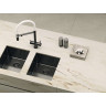 Мойка OMOIKIRI TAKI 44-U/IF-GM нерж.сталь/вороненая сталь 4973521